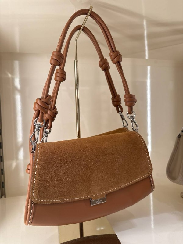 Kate Spade Ali Suede Shoulder Bag - Preorder — Warm Ginge (203)