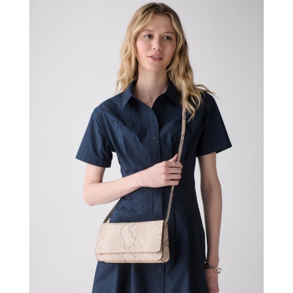 Kate Spade Ivy Snake Embossed Crossbody Bag - Preorder — Pink Multi