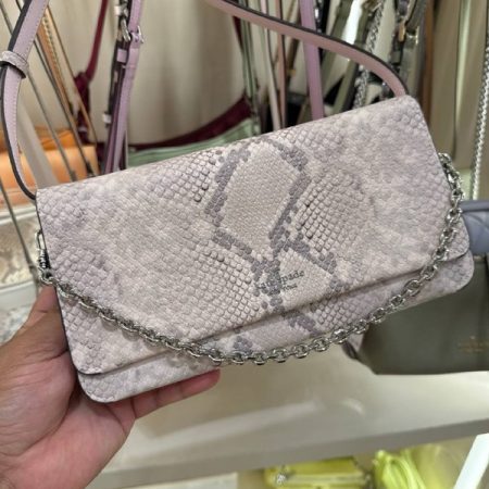 Kate Spade Ivy Snake Embossed Crossbody Bag - Preorder — Pink Multi (650)