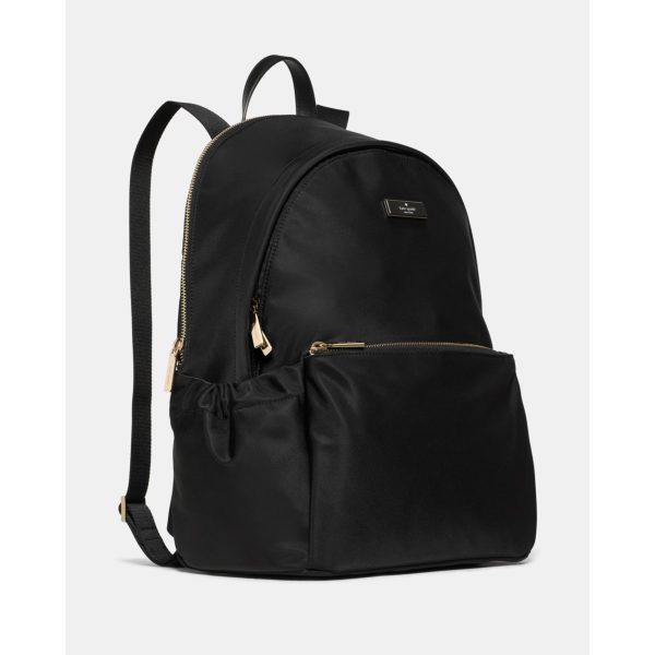 Kate Spade Carter Nylon Large Dome Backpack - Preorder — Black