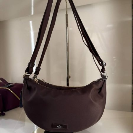 Kate Spade Carter Mini Sling Crossbody Bag - Preorder — Hot Fudge (200)