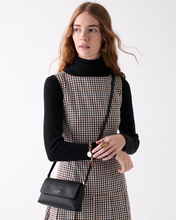 Kate Spade Gwen Textured Patent Crossbody Bag - Preorder