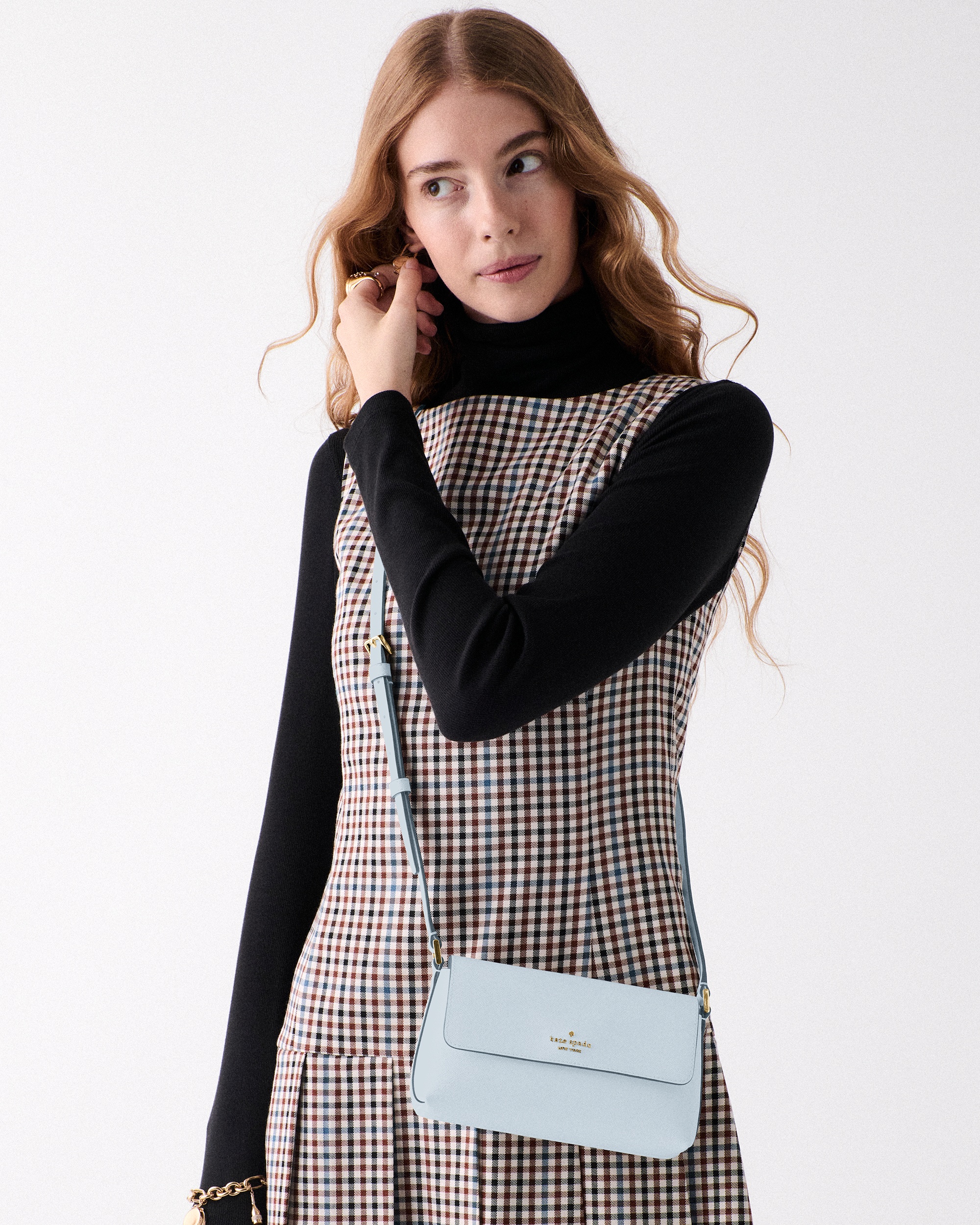 Kate Spade Gwen Textured Patent Crossbody Bag - Preorder