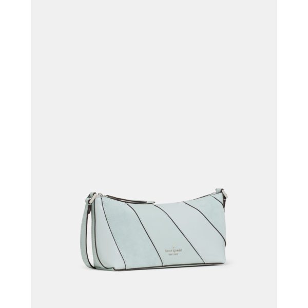 Kate Spade Lenox Suede Mix Mini Crossbody Bag - Preorder — Lake Mist Multi
