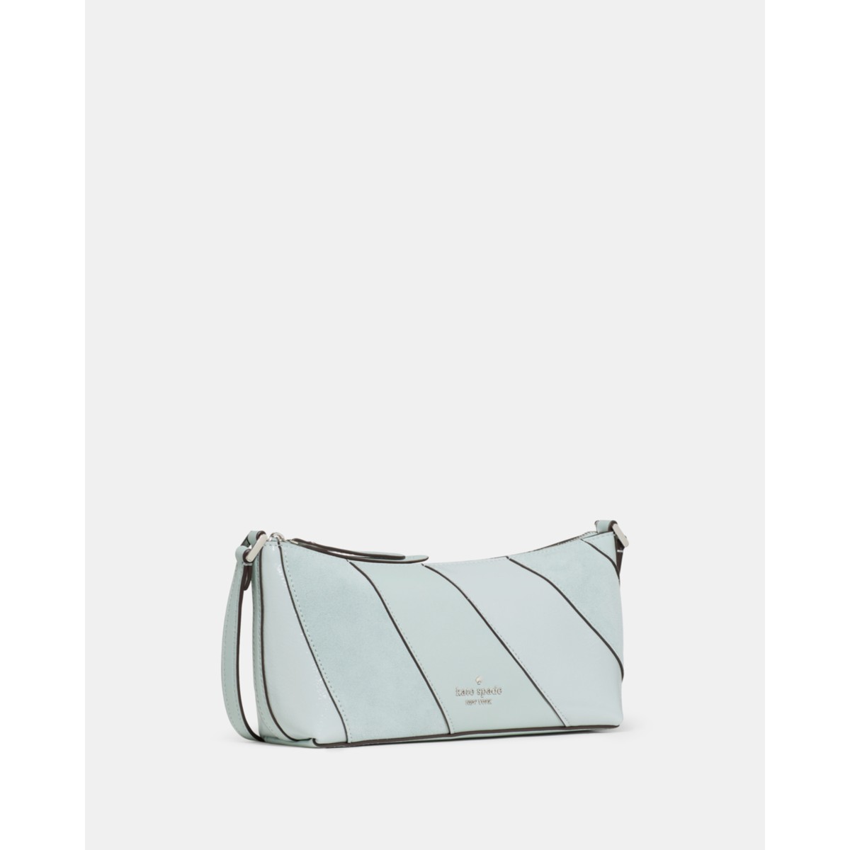 Kate Spade Lenox Suede Mix Mini Crossbody Bag - Preorder — Lake Mist Multi