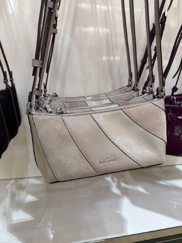 Kate Spade Lenox Suede Mix Mini Crossbody Bag - Preorder — Timeless T (020)