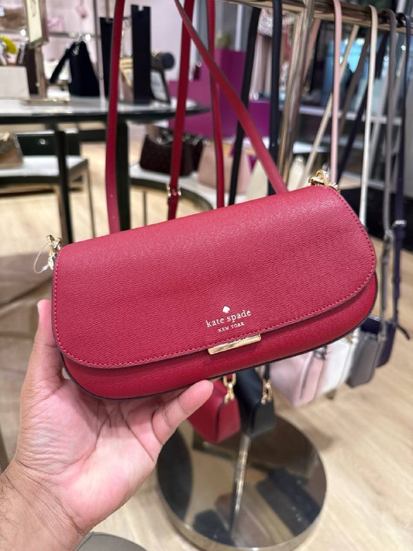 Kate Spade Quinn Mini Crossbody Bag - Preorder — Red Jam (600)