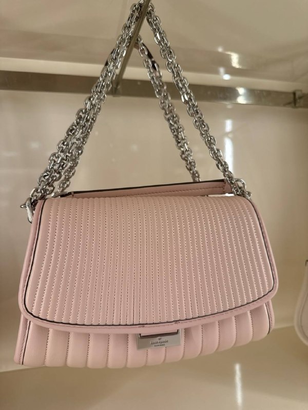 Kate Spade Ali Quilted Mini Crossbody Bag - Preorder — Rose Smoke (650)