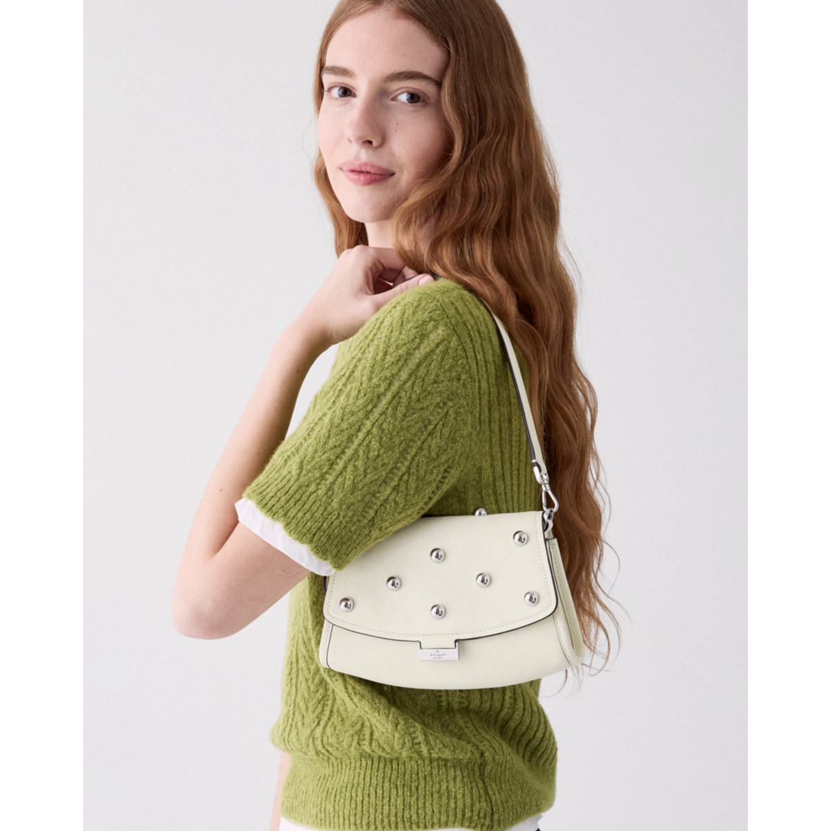 Kate Spade Ali Studded Mini Crossbody Bag - Preorder — Meringue