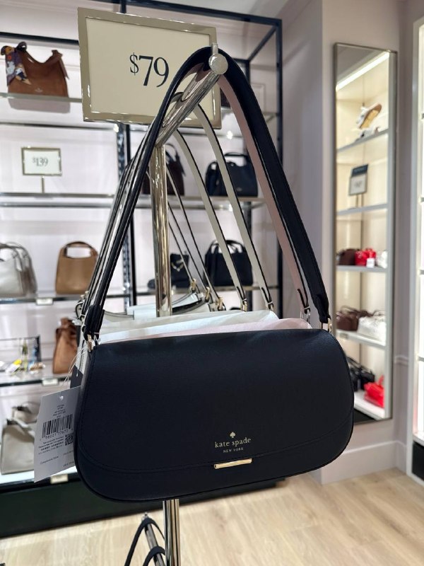 Kate Spade Quinn Shoulder Bag - Preorder — Black (001)