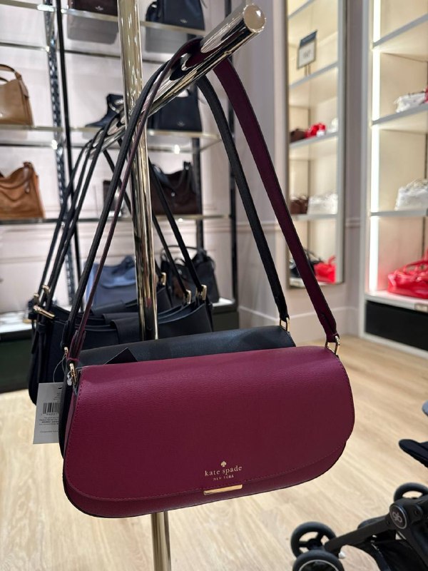 Kate Spade Quinn Shoulder Bag - Preorder — Dark Raspb (600)