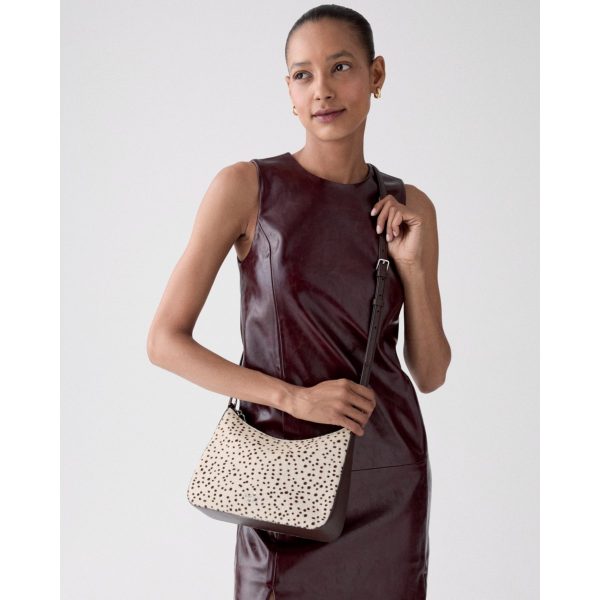 Kate Spade Margot Haircalf Medium Shoulder Bag - Preorder — Natural Multi