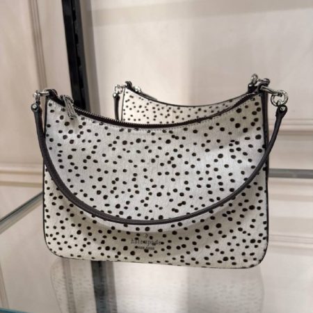 Kate Spade Margot Haircalf Medium Shoulder Bag - Preorder — Natural Multi (250)