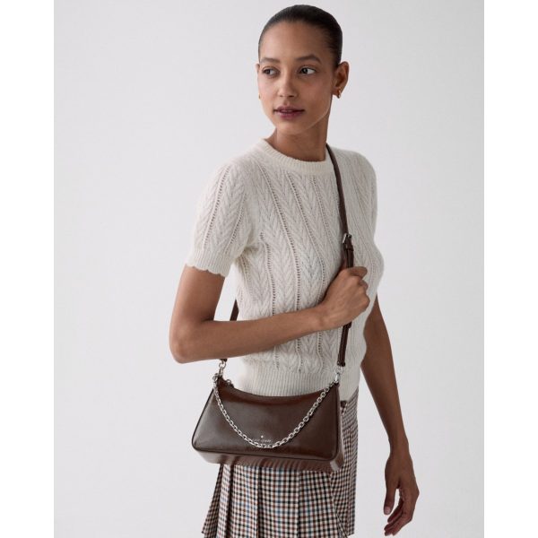 Kate Spade Margot Shiny Leather Shoulder Bag - Preorder — Hot Fudge