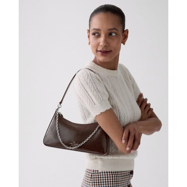 Kate Spade Margot Shiny Leather Shoulder Bag - Preorder — Hot Fudge