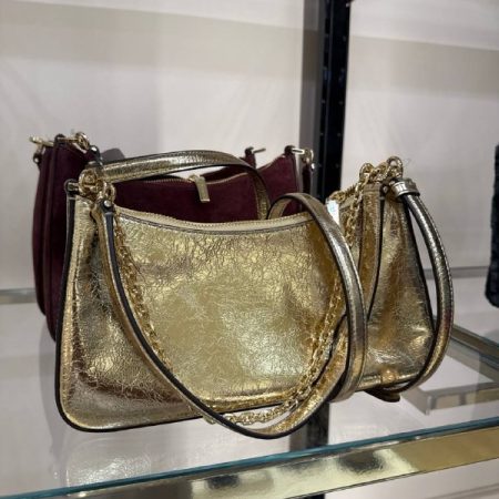Kate Spade Margot Metallic Shoulder Bag - Preorder — Gold (701)