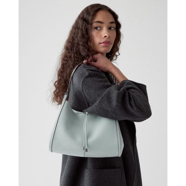 Kate Spade Reese Suede Shoulder Bag - Preorder — Lake Mist