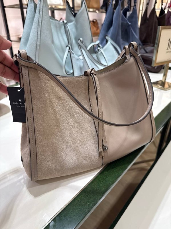 Kate Spade Reese Suede Shoulder Bag - Preorder — Timeless T (020)