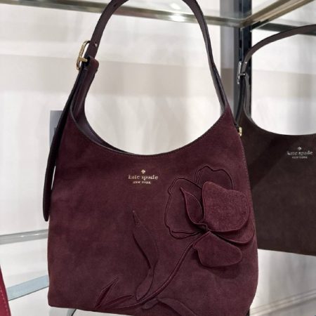 Kate Spade 454 Floral Small Shoulder Bag - Preorder — Grenache (600)