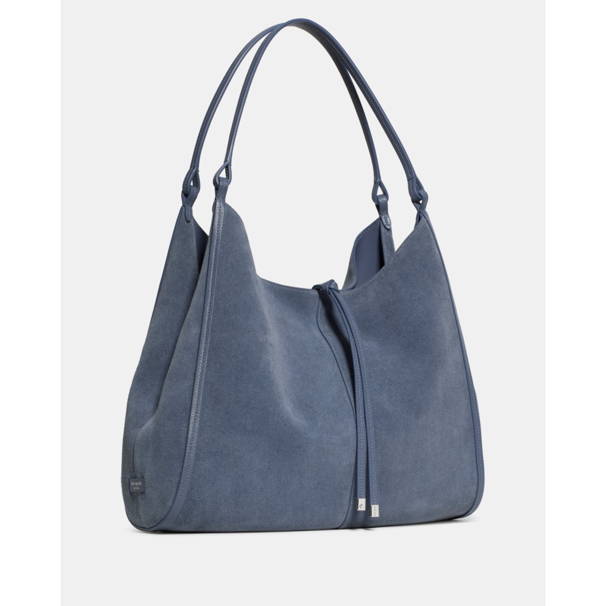 Kate Spade Reese Suede Large Shoulder Bag - Preorder — Cinder Grey