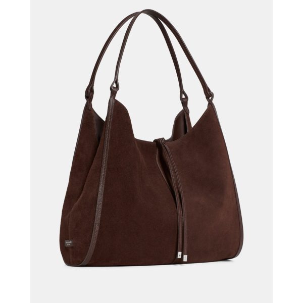 Kate Spade Reese Suede Large Shoulder Bag - Preorder — Hot Fudge