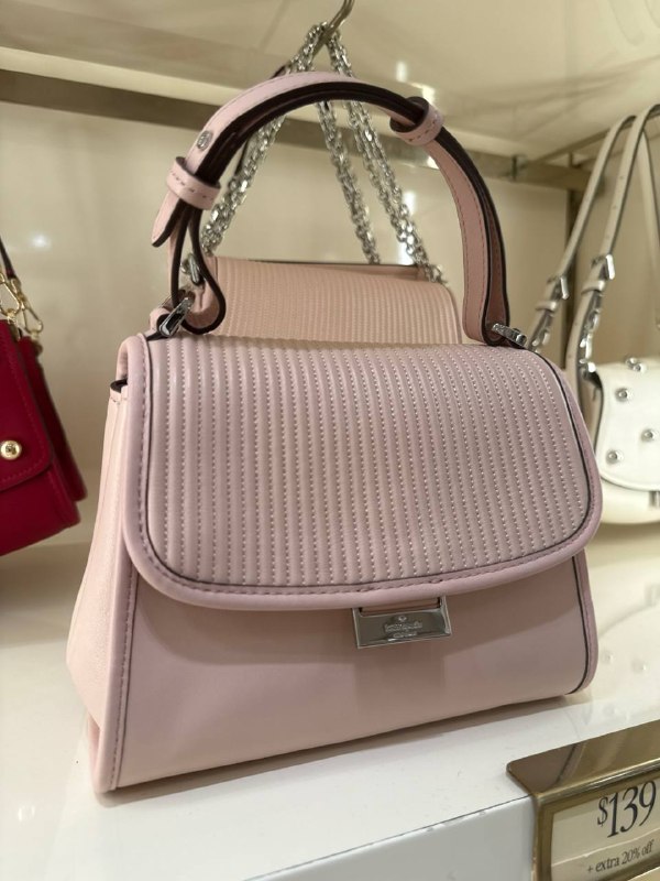 Kate Spade Riley Quilted Small Top Handle Bag - Preorder — Rose Smoke (650)