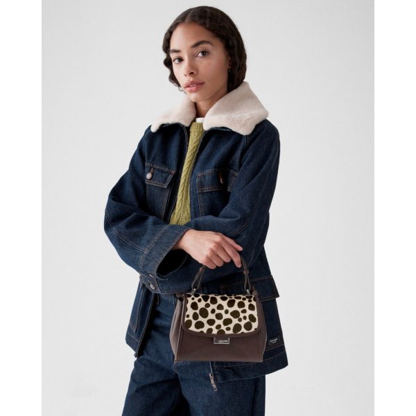 Kate Spade Riley Haircalf Small Top Handle Bag - Preorder — Natural Multi