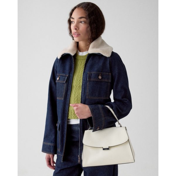 Kate Spade Riley Studded Top Handle Bag - Preorder — Meringue