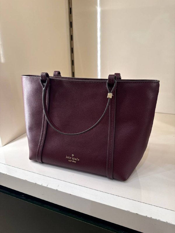 Kate Spade Marlowe Small Tote Bag - Preorder — Grenache (601)