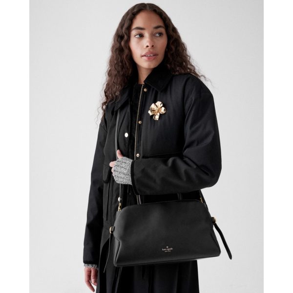 Kate Spade Harper Satchel Bag - Preorder — Black