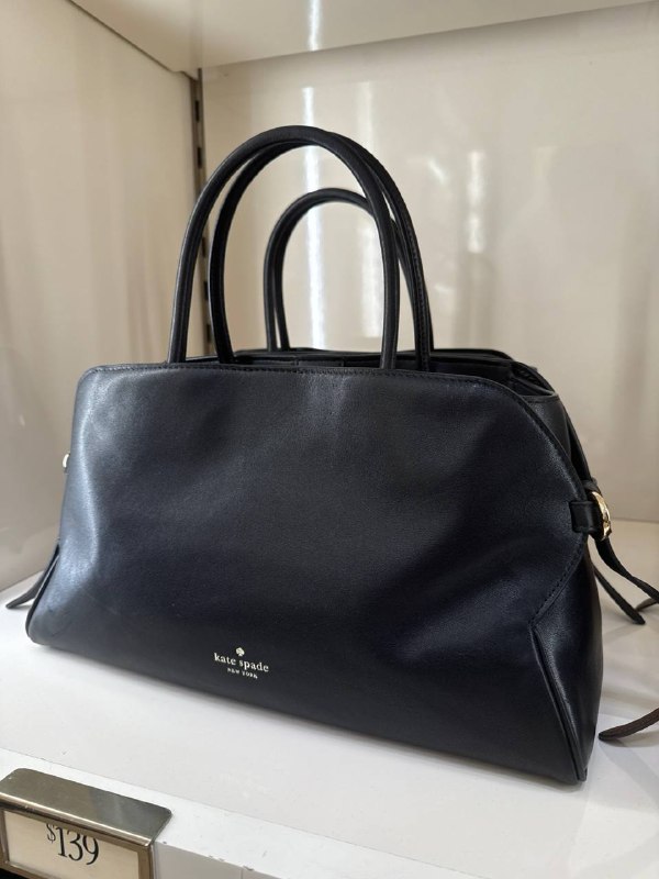 Kate Spade Harper Satchel Bag - Preorder — Black (001)