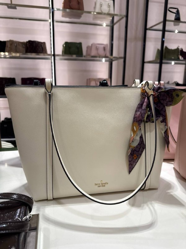 Kate Spade Marlowe Tote Bag - Preorder — Meringue (100)