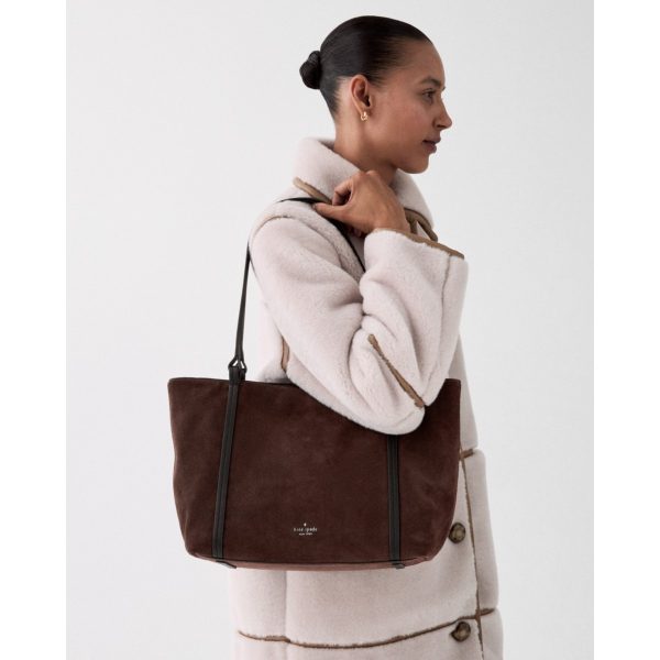 Kate Spade Marlowe Suede Tote Bag - Preorder — Hot Fudge Multi