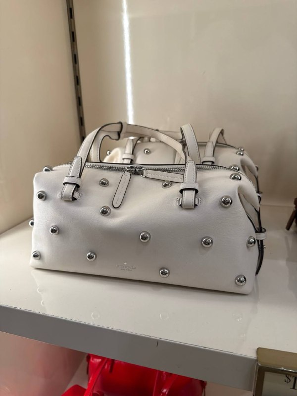 Kate Spade Billie Studded Shoulder Bag - Preorder — Meringue (100)