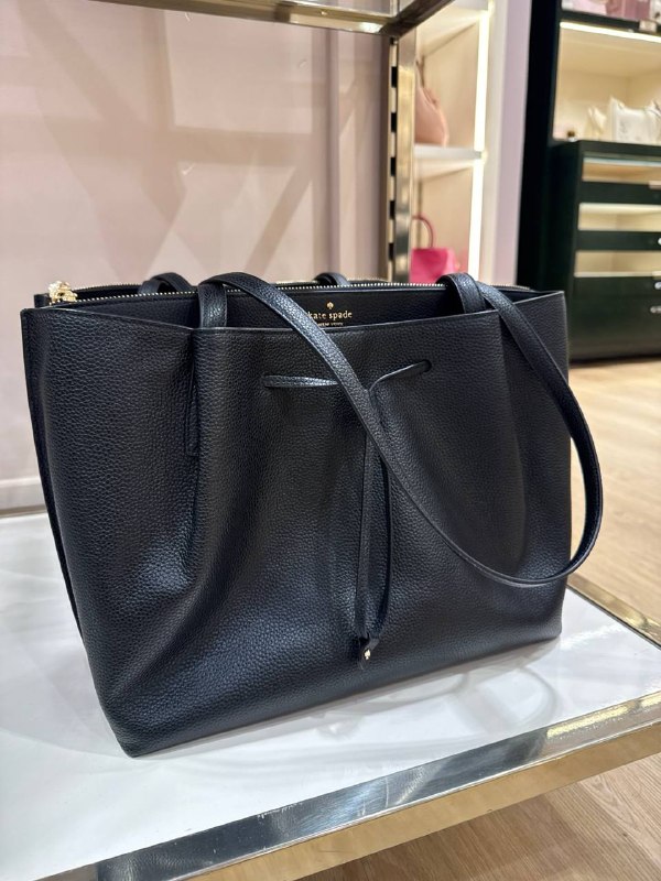 Kate Spade Tatum Tote Bag - Preorder — Black (001)