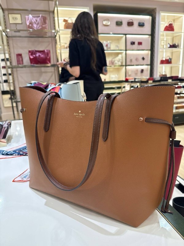 Kate Spade Cleo Tote Bag - Preorder — Warm Ginge (960)