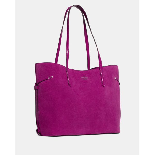 Kate Spade Cleo Suede Tote Bag - Preorder — Beet