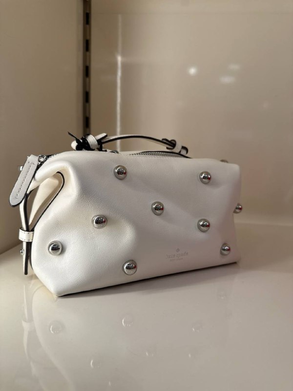 Kate Spade Billie Studded Crossbody Bag - Preorder — Meringue (100)