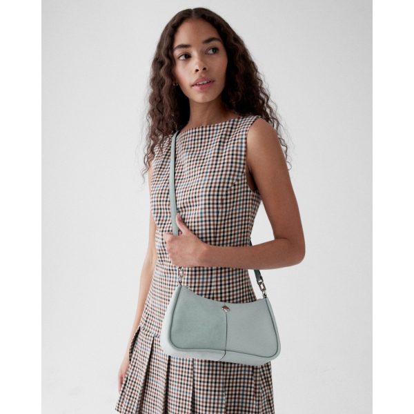 Kate Spade Kayla Suede Shoulder Bag - Preorder — Lake Mist