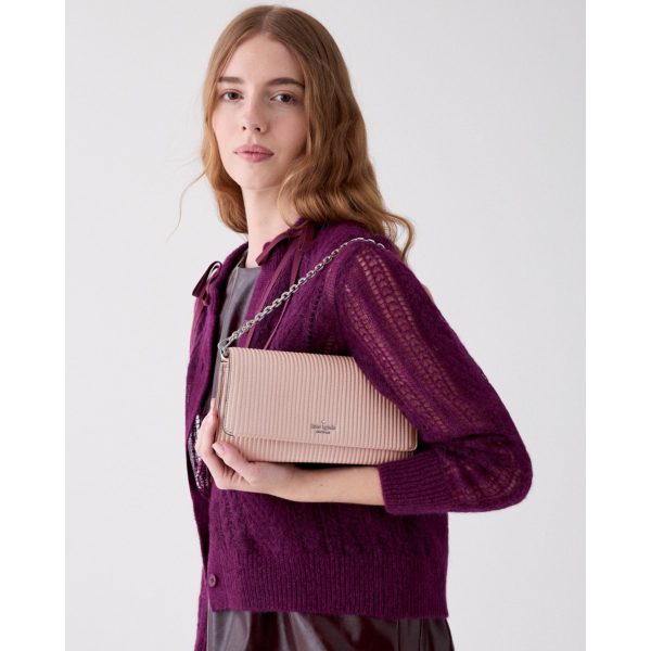 Kate Spade Ivy Shiny Quilted Crossbody Bag - Preorder — Rose Smoke