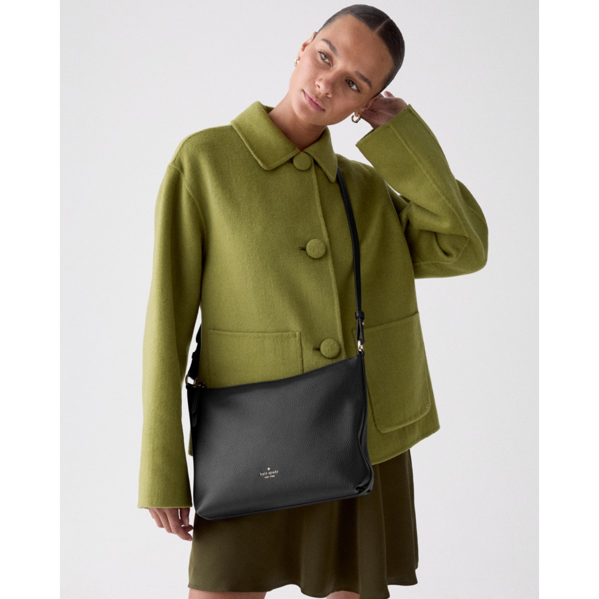 Kate Spade Lenox Large Crossbody Bag - Preorder — Black
