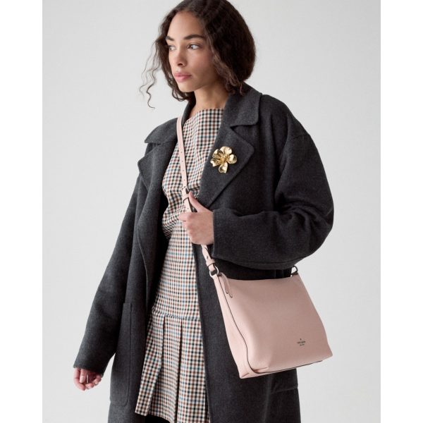 Kate Spade Lenox Large Crossbody Bag - Preorder — Rose Smoke