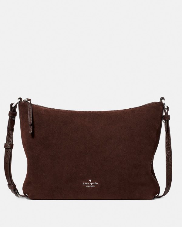 Kate Spade Lenox Suede Large Crossbody Bag - Preorder