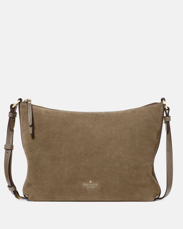 Kate Spade Lenox Suede Large Crossbody Bag - Preorder