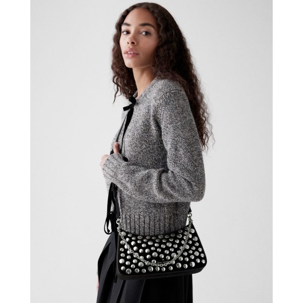 Kate Spade Margot Studded Shoulder Bag - Preorder — Black Multi