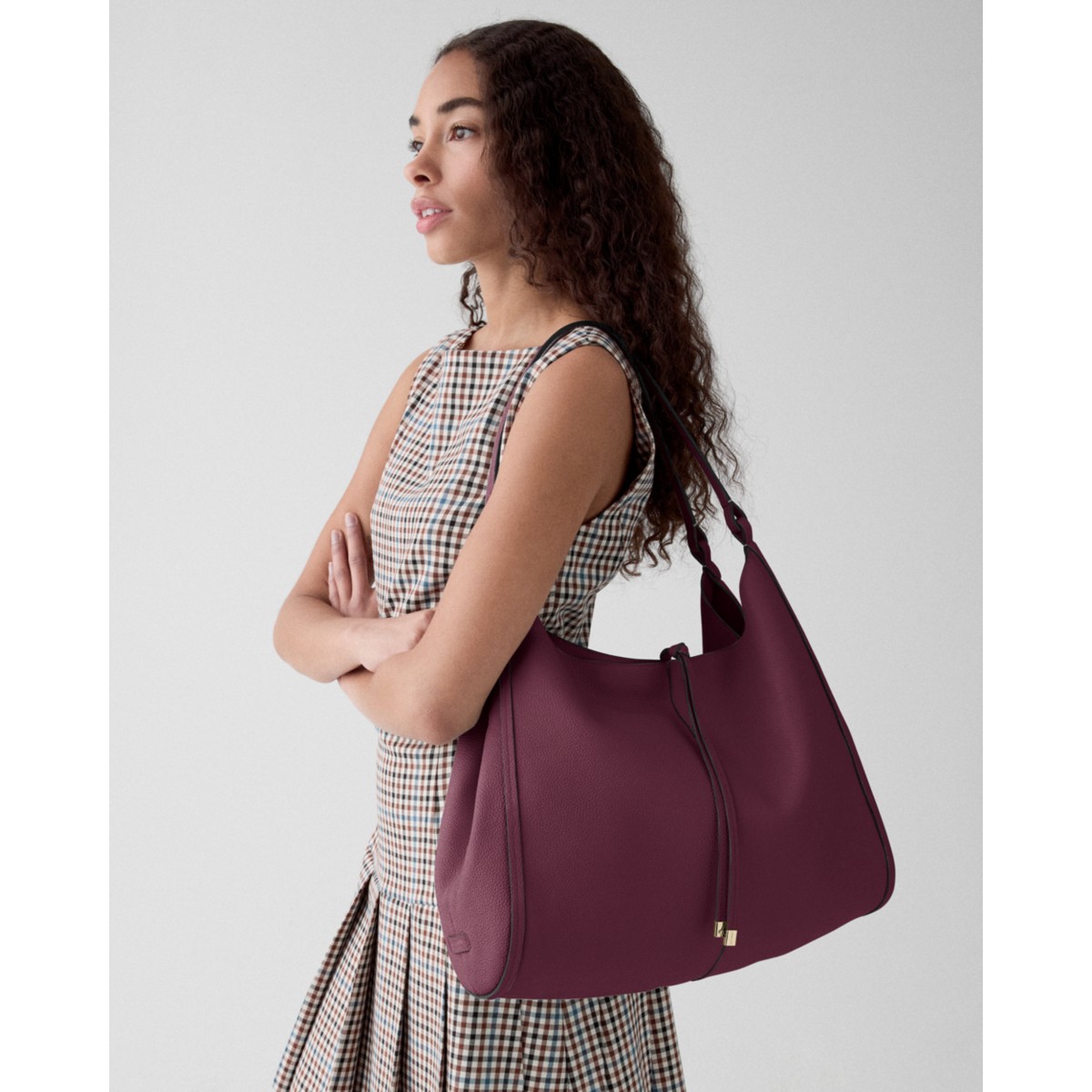 Kate Spade Reese Large Shoulder Bag - Preorder — Deep Cherry