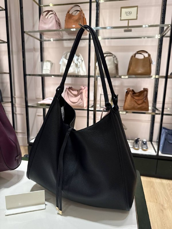 Kate Spade Reese Large Shoulder Bag - Preorder — Black (001)
