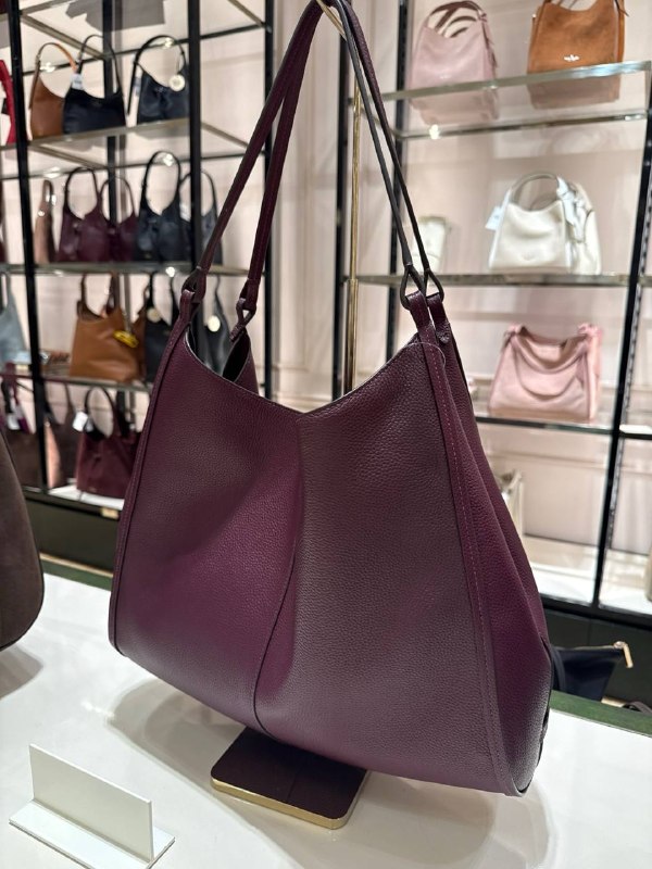 Kate Spade Reese Large Shoulder Bag - Preorder — Deep Cherr (600)