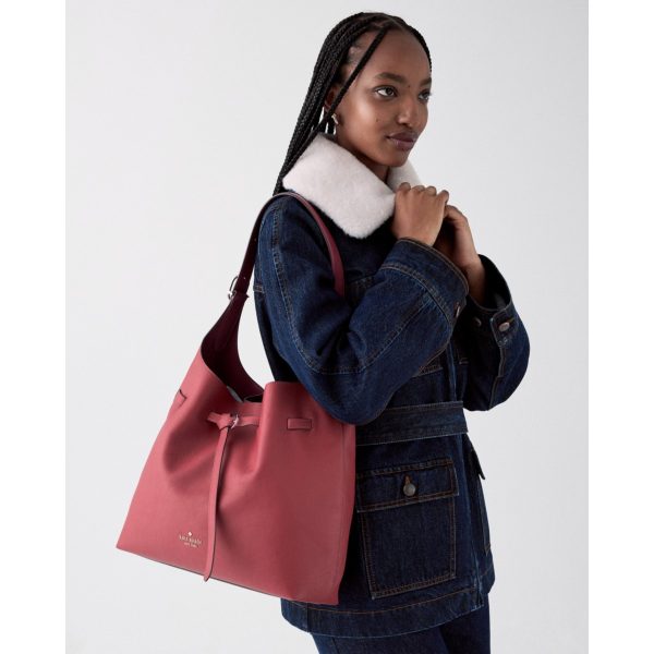 Kate Spade 454 Belted Large Leather Shoulder Bag - Preorder — Red Jasper