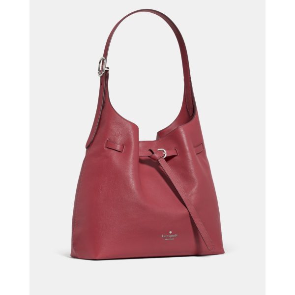 Kate Spade 454 Belted Large Leather Shoulder Bag - Preorder — Red Jasper
